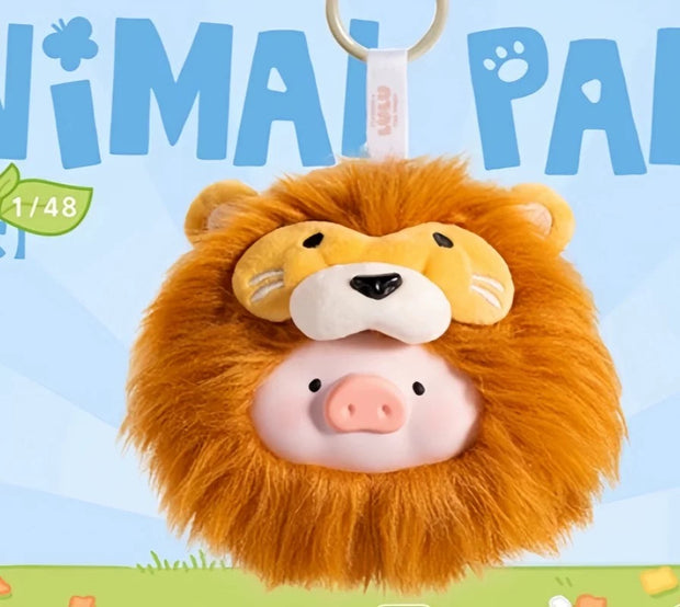 [pre order] LuLu the Piggy Animal Party Series Plush silicone earphone pack blind box