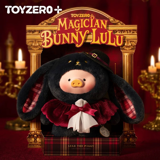 [pre order] LULU THE PIGGY - VINYL FACE PLUSH KEYCHAIN (MAGICIAN BUNNY LULU VER.)