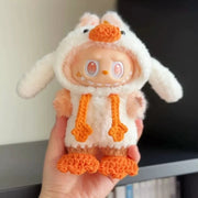 [pre order] Handmade Labubu Outfit- Cute duck edition
