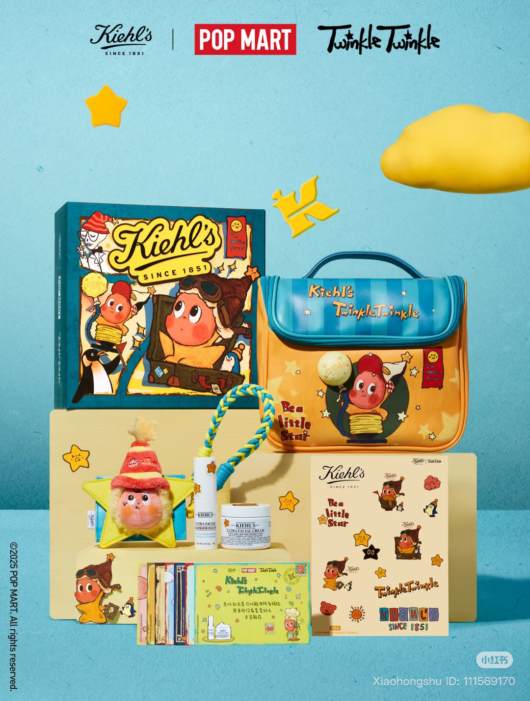 pre order] KIEHL'S × POPMART × TWINKLE TWINKLE COLAB SET – Little