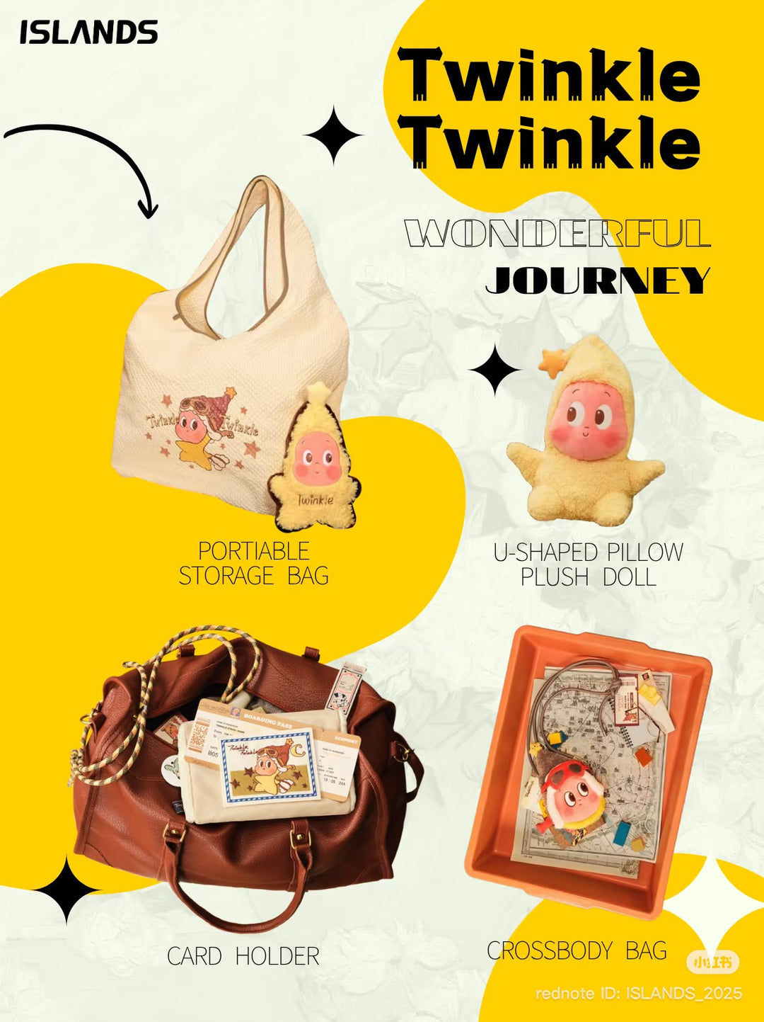 pre order] Twinkle Twinkle Wonderful Journey Series-U-shape pillow