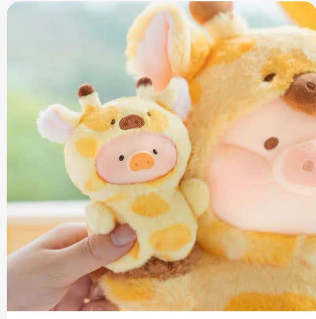 [pre order] LULU THE PIGGY ANIMAL PARTY - PUPPET SHOW PVC FACE PLUSH KEYCHAIN (BLINDBOX)