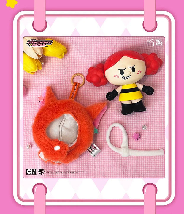 [pre order] Powerpuff Girls Animal Cape Series Plush Dolls
