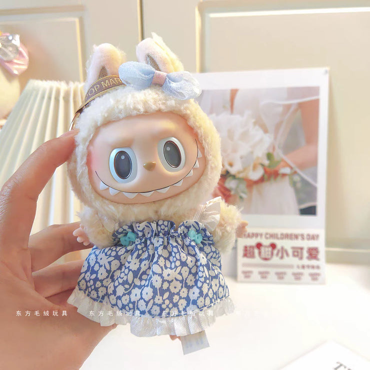 Handmade Labubu outfits- cute summer  dress [pre order]
