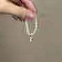 [pre order] Letter necklace for labubu ver4 Pin for love