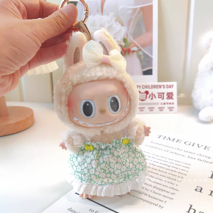 Handmade Labubu outfits- cute summer  dress [pre order]