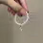 [pre order] Letter necklace for labubu ver4 Pin for love