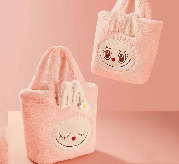 [pre order] Mokoko Reversible Plush Bag Popland Limited
