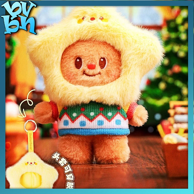 [pre order] Butterbear Versatile Wardrobe Plush Pendant Blind Box