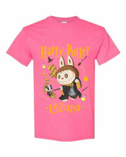 [Kid size] Harry Potter Labubu Kids T-Shirt – Cute Wizard Graphic Tee, 100% Cotton