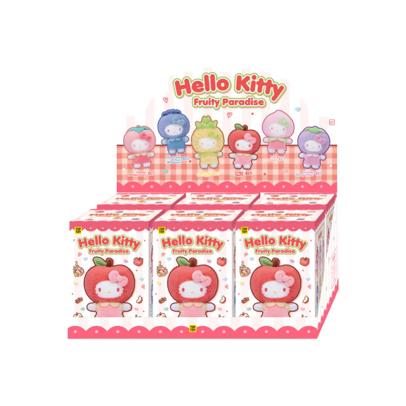 pre order] Hello Kitty Fruity Paradise Vinyl Plush Keychain Gift