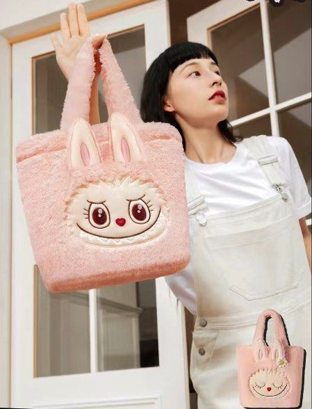 [pre order] Mokoko Reversible Plush Bag Popland Limited