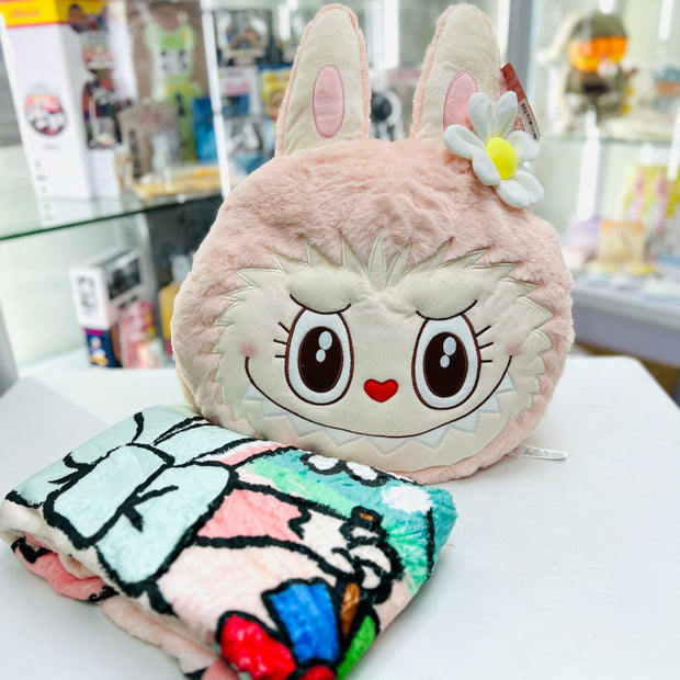 [pre order] mokoko head cushion and blanket