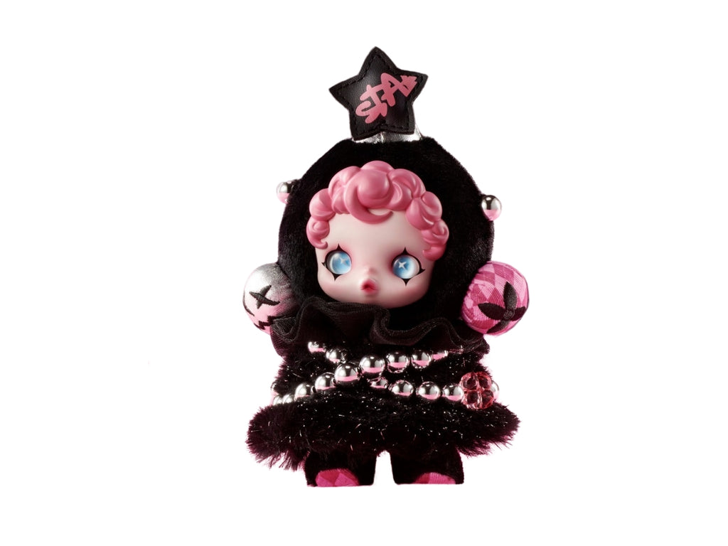 pre order] SKULLPANDA × Wednesday Plush（Classic Dress Version