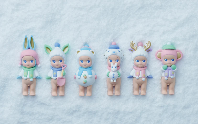 【Sonny Angel Wonderland Series 月うさぎ】 Authentic Sonny Angel 2023 Winter wonderland Mini Figure Rabbit