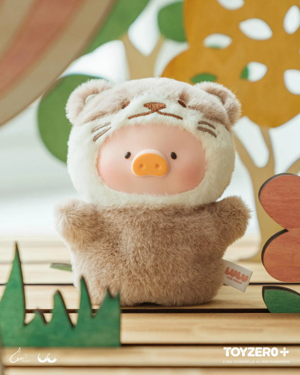 [pre order] LULU THE PIGGY ANIMAL PARTY - PUPPET SHOW PVC FACE PLUSH KEYCHAIN (BLINDBOX)