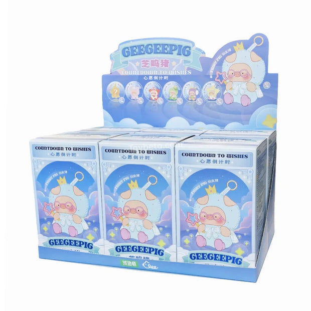 [pre order]  GEEGEEPIG-Countdown To Wishes Plush Keychain Blind Box